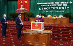 HĐND tỉnh bầu các chức danh cán bộ lãnh đạo chủ chốt của HĐND, UBND tỉnh nhiệm kỳ 2021 - 2026