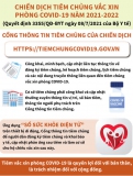cách đăng ký tiêm vacine online