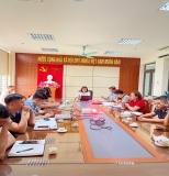 Phòng Tư pháp huyện Đại Từ tổ chức Hội nghị giao ban công tác tư pháp Quý I, nhiệm vụ, phương hướng công tác Tư pháp quý II năm 2024.
