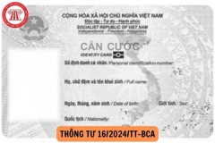 Quy định về mẫu thẻ căn cước, giấy chứng nhận căn cước từ 01/7/2024