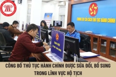 Bộ Tư pháp công bố thủ tục hành chính được sửa đổi, bổ sung trong lĩnh vực chứng thực