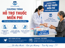 Chương trình hỗ trợ thuốc miễn phí cho người bệnh