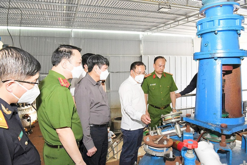 Cục CSĐT tội phạm về ma túy, Bộ Công an triệt phá nhóm tội phạm sản xuất trái phép ma túy tổng hợp tại tỉnh Khánh Hòa (Anhe: Nguồn Báo CAND online)