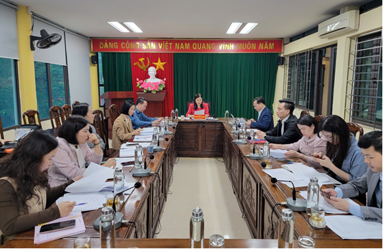 Họp Ban Tổ chức, Tổ Thư ký Cuộc thi trực tuyến “Tìm hiểu pháp luật về bầu cử đại biểu Quốc Hội và đại biểu Hội đồng nhân dân” trên địa bàn tỉnh Thái Nguyên